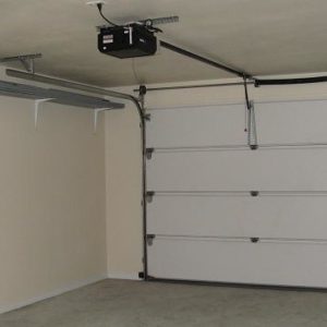 white-garage-door